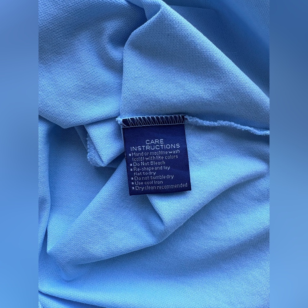 Brand New | Masters Clubhouse Collection Polo Made in Italy Sky Blue Augusta | M - Picture 15 of 16